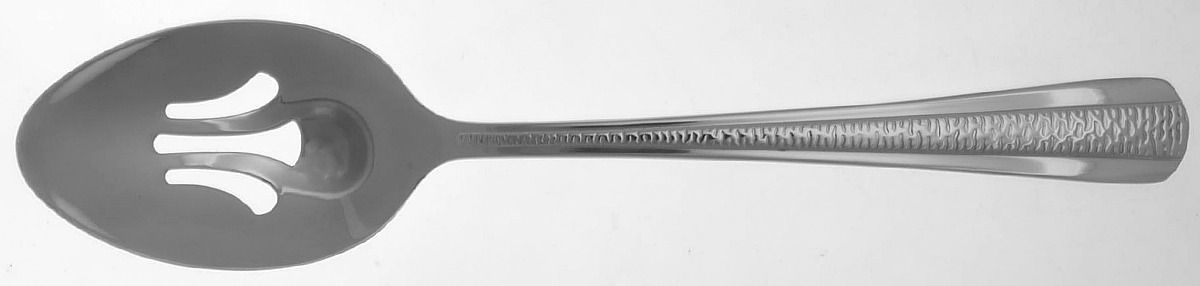 Stonington (Stainless) Pierced Tablespoon (Serving Spoon) by Reed & Barton-1