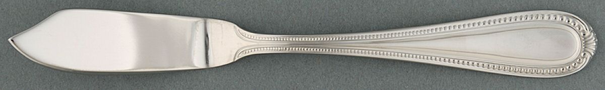 Kendrick (Stainless) Flat Handle Master Butter Knife by Reed & Barton-1