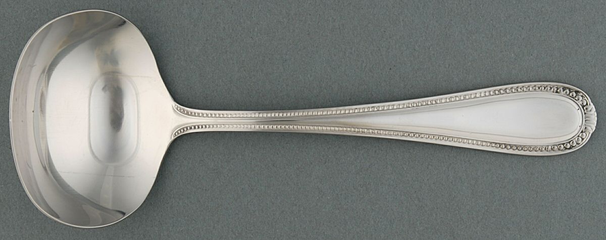 Kendrick (Stainless) Solid Gravy Ladle by Reed & Barton-1