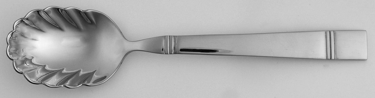 Duxbury (Stainless) Sugar Shell Spoon by Reed & Barton-1