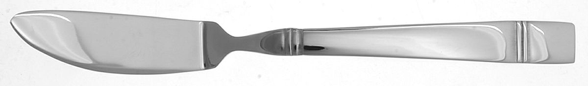 Duxbury (Stainless) Flat Handle Master Butter Knife by Reed & Barton-1