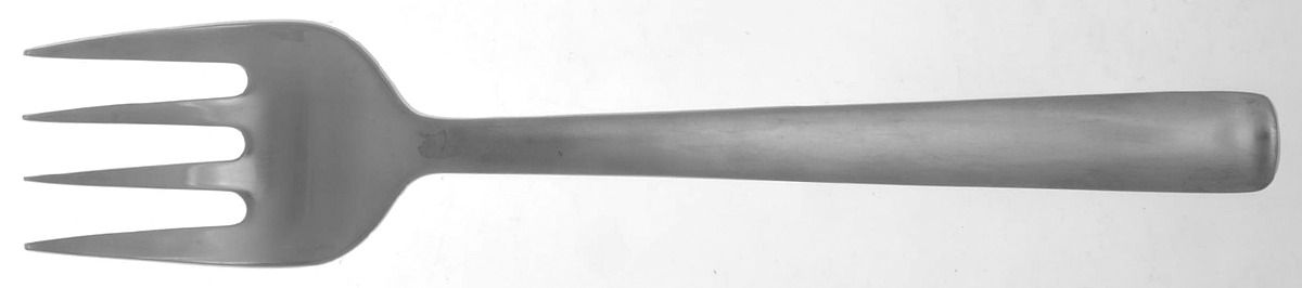 Merit (Stainless, Satin) Large Solid Cold Meat Serving Fork by Robert Welch-1
