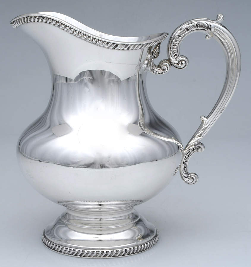 5200A-Plain (Silverplate, Hollwware) 64 Oz Water Pitcher by Reed & Barton-1
