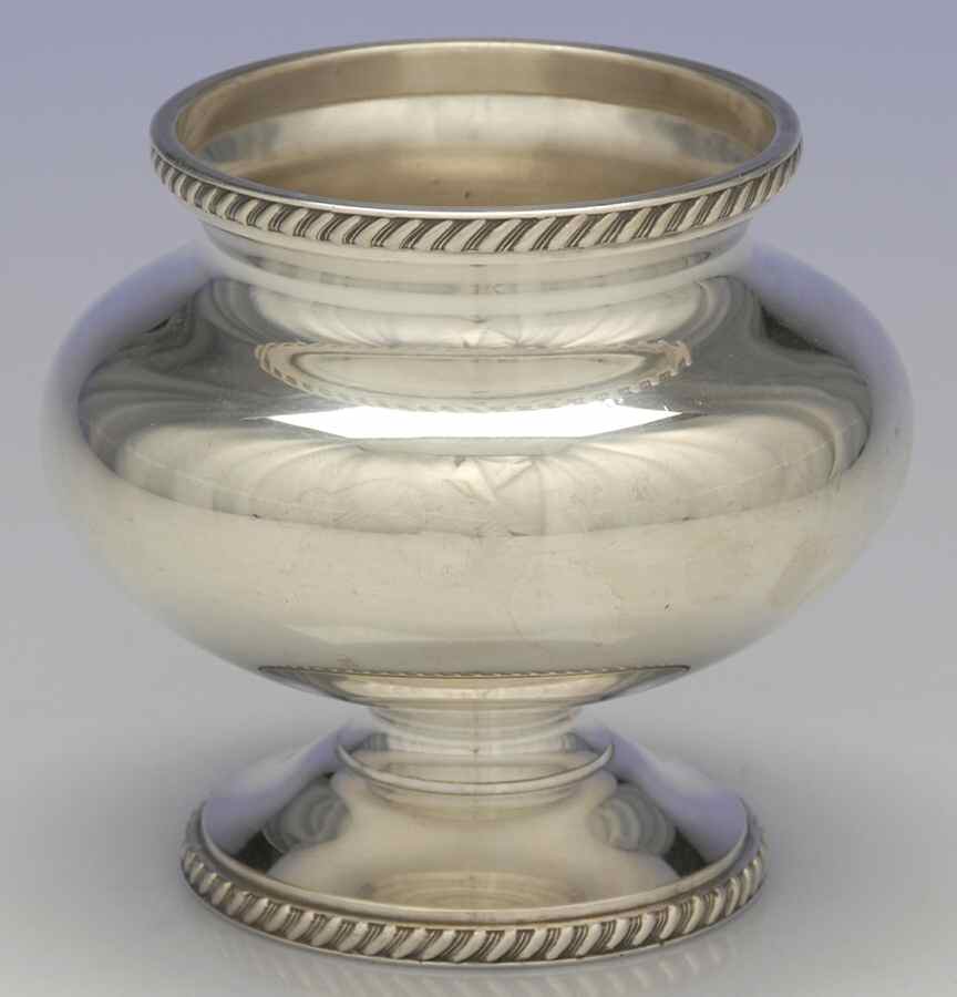 5200A-Plain (Silverplate, Hollwware) Waste Bowl by Reed & Barton-1