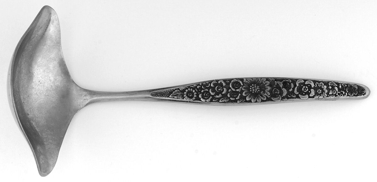RIF27 (Stainless) Solid Gravy Ladle by Riviera-1