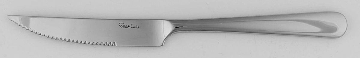 Aaron (Stainless) Individual Solid Handle Steak Knife by Robert Welch-1