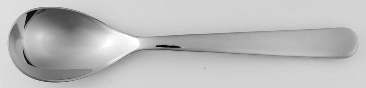 Aaron (Stainless) Place/Oval Soup Spoon by Robert Welch-1