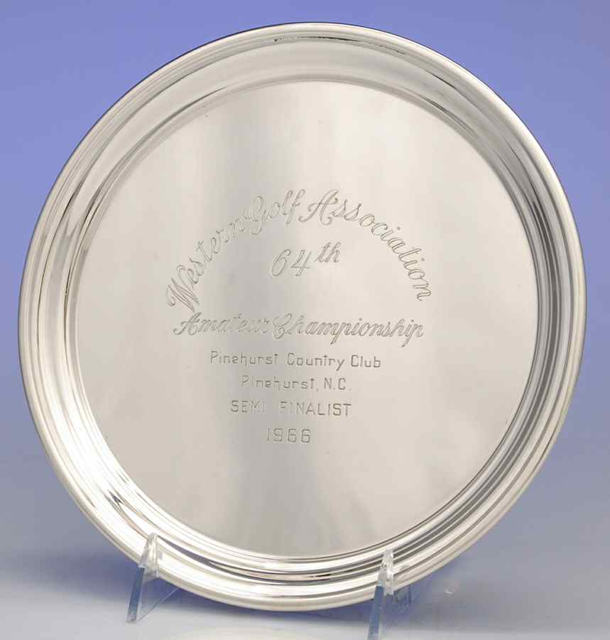 R65 (Sterling, Hollowware) 8" Round Tray by Randahl-1