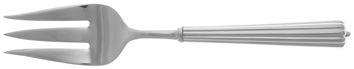 Fete (Stainless) Medium Solid Cold Meat Serving Fork by Royal Doulton-1