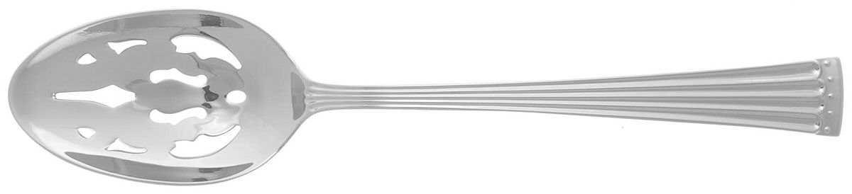 Dentelle (Stainless) Pierced Tablespoon (Serving Spoon) by Royal Doulton-1
