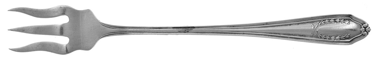 ROF10 (Sterling) Short Handle Pickle/Olive Fork by Roden Brothers Ltd.-1