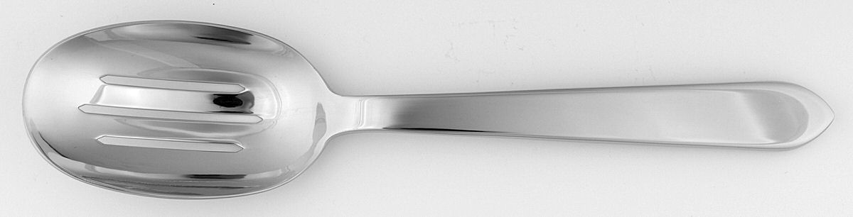 Tilton (Stainless) Pierced Tablespoon (Serving Spoon) by Reed & Barton-1