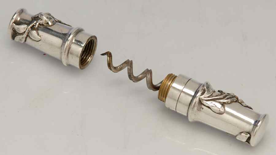 92A (Sterling, Hollowware) Corkscrew by Redlich-1