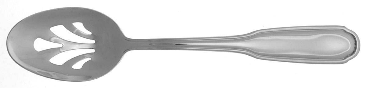 Britannia (Stainless) Pierced Tablespoon (Serving Spoon) by Reed & Barton-1