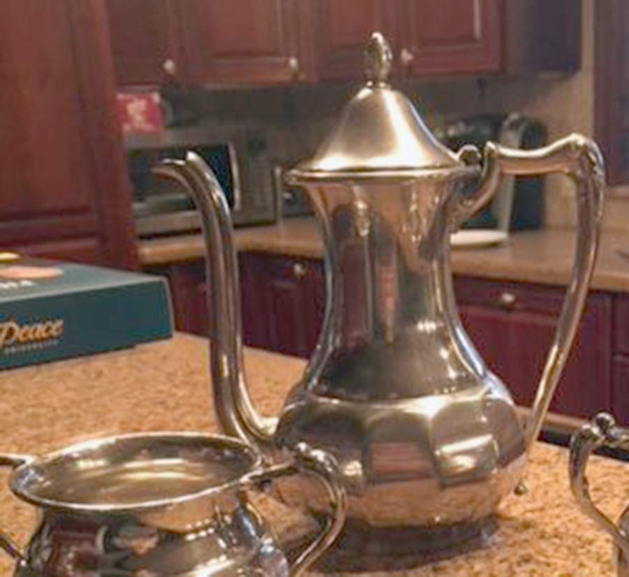 3679 (Silverplate, Hollowware) Silverplate Coffee Pot by Richfield Plate Co-1