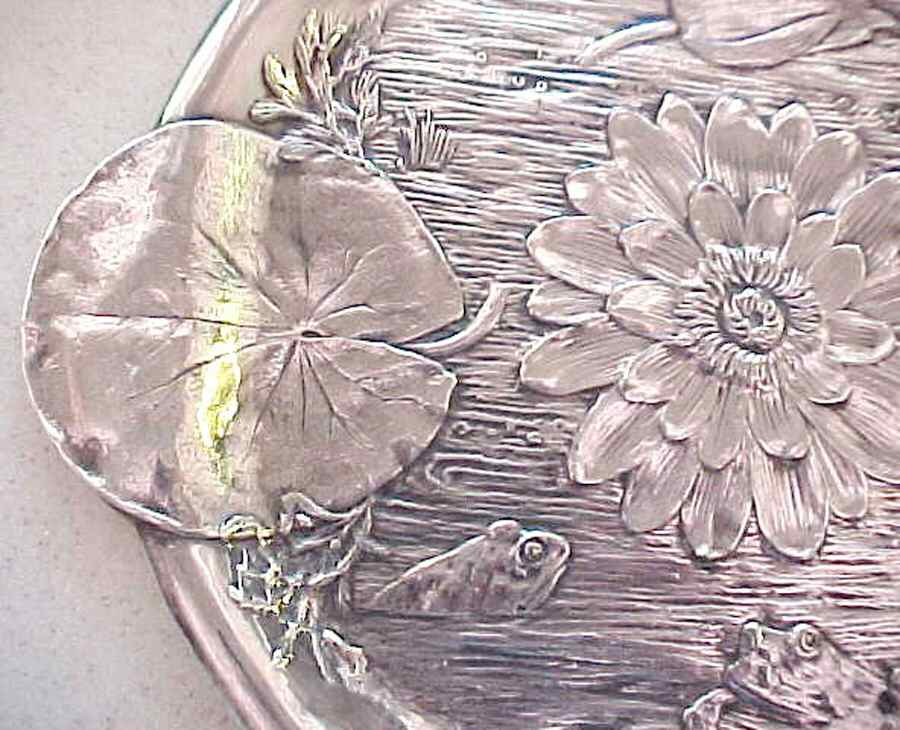 150 (Silverplate, Hollowware) 11" Round Tray by Reed & Barton-1
