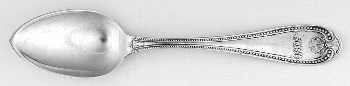 R2W5 (Coin) Dessert/Oval Soup Spoon by Robert & William Wilson-1