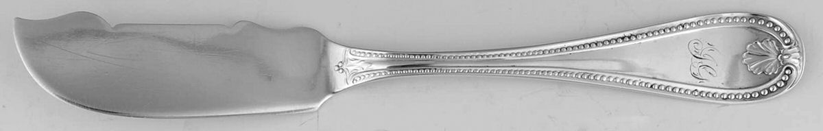 R2W5 (Coin) Flat Handle Master Butter Knife by Robert & William Wilson-1