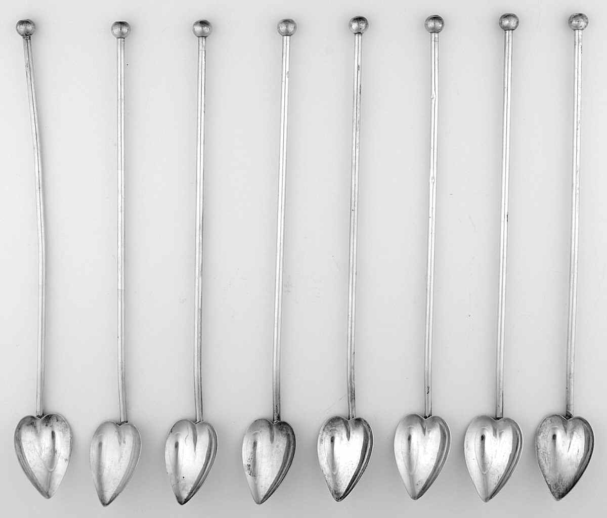 RAM8 (Sterling, Hollowware) Tea Sipper - Set of 8 by Raimond-1