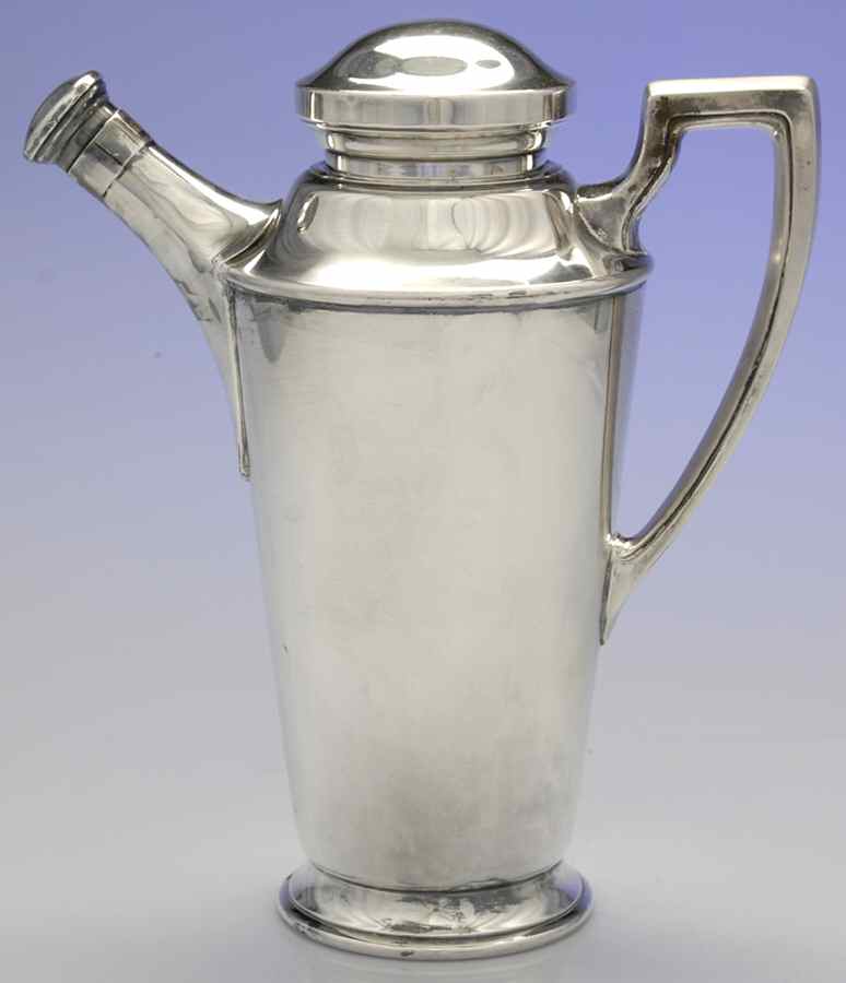 11 (Silverplate, Hollowware) Silverplate Cocktail Shaker by Reed & Barton-1