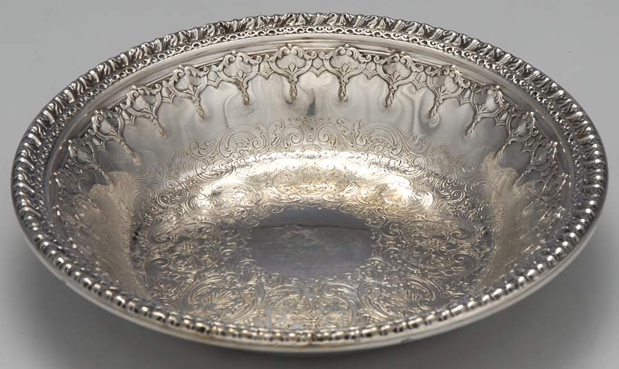 1303 (Silverplate, Hollowware) 6" Bon Bon Bowl by Reed & Barton-1
