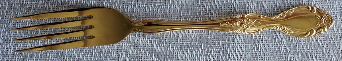 Candace-Andrea (Gold Electroplate Fork by Reed & Barton-1