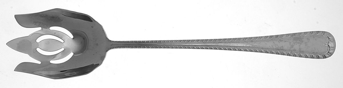 Wakefield (Stainless) Solid Serving Fork by Reed & Barton-1
