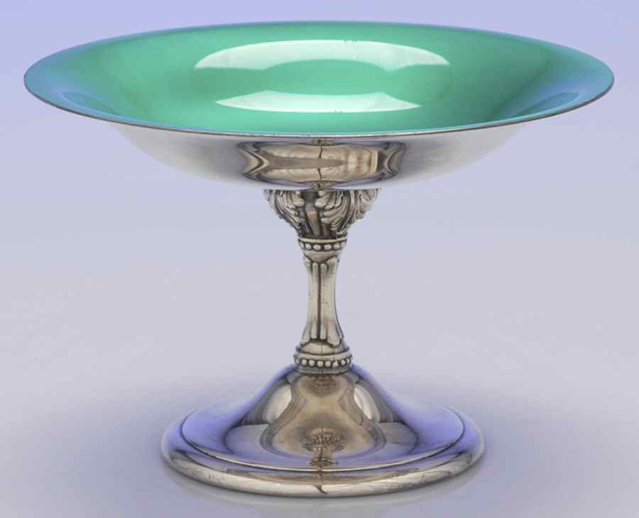 141 (Silverplate, Hollowware) Round Compote (Height X Width) by Reed & Barton-1