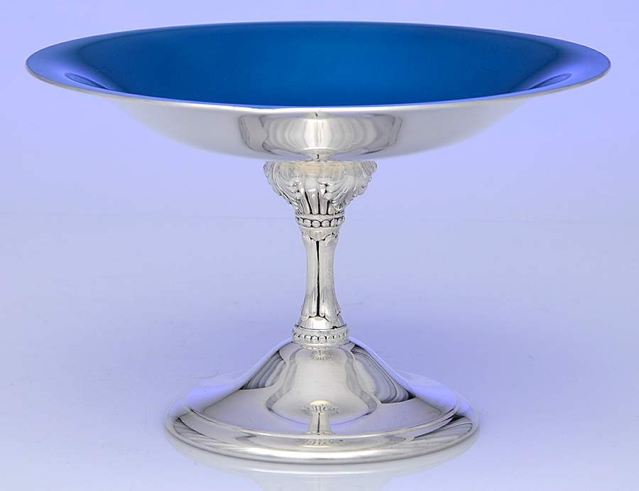 141 (Silverplate, Hollowware) Round Compote (Height X Width) by Reed & Barton-1