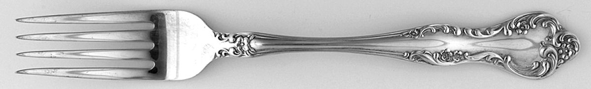 Wisteria (Sterling) Fork by Reed & Barton-1