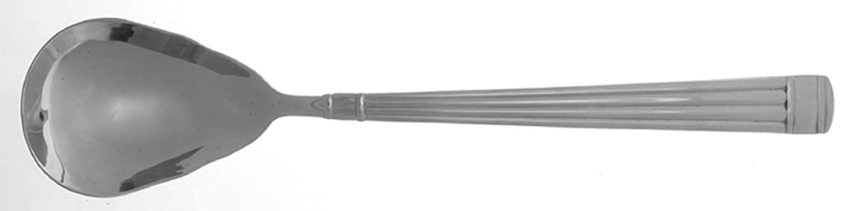 Waverly Hall (Stainless) Solid Salad Serving Spoon by Reed & Barton-1