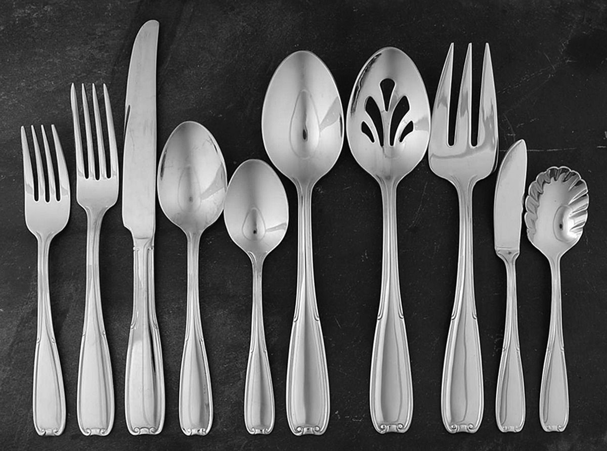 Manor Park (Stainless) 45 Piece Starter Set by Reed & Barton-1