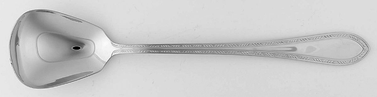 Royal Braid (Stainless) Oversize Solid Salad Serving Spoon by Reed & Barton-1