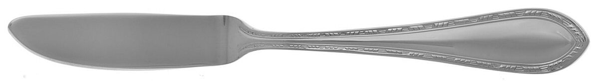 Royal Braid (Stainless) Flat Handle Master Butter Knife by Reed & Barton-1