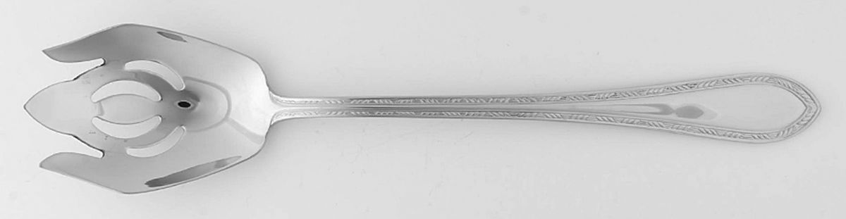 Royal Braid (Stainless) Oversize Solid Salad Servng Fork by Reed & Barton-1