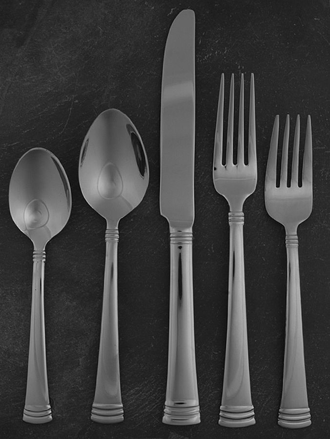 Holbrook (Stainless) 5 Piece Place Setting by Reed & Barton-1
