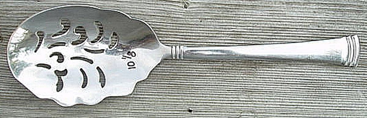 Holbrook (Stainless) Solid Macaroni Server by Reed & Barton-1