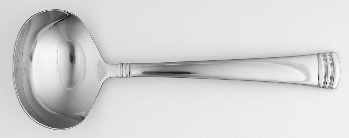 Holbrook (Stainless) Solid Gravy Ladle by Reed & Barton-1