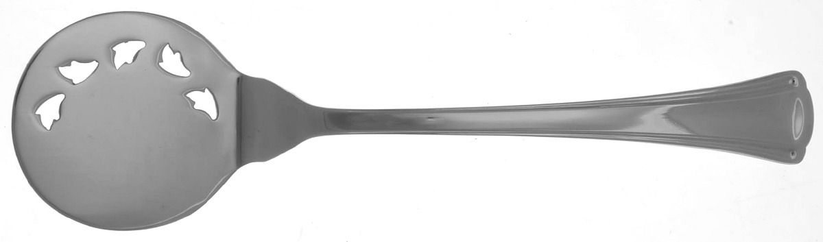 Willow Glen (Stainless) Tomato Server, Solid Piece by Reed & Barton-1