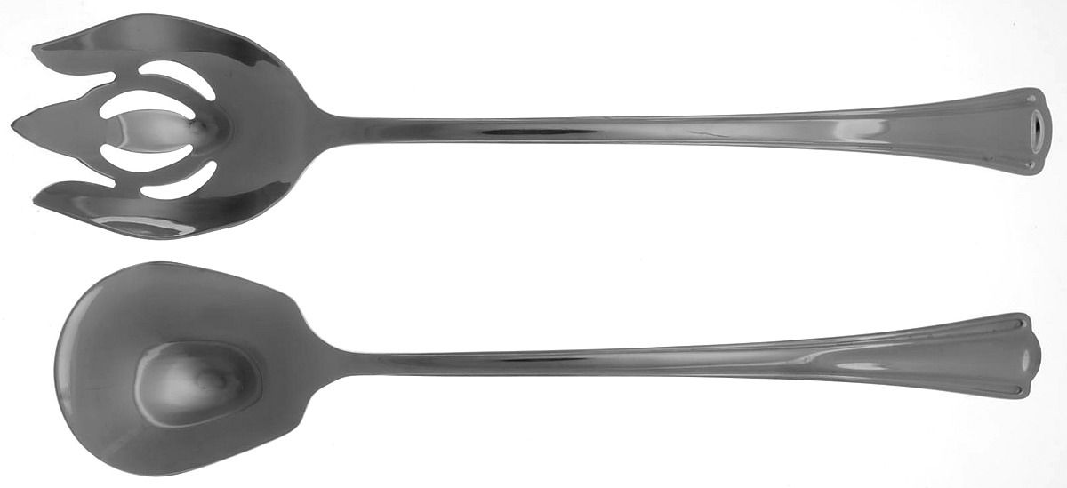 Willow Glen (Stainless) Solid Oversized Serving Salad Set by Reed & Barton-1