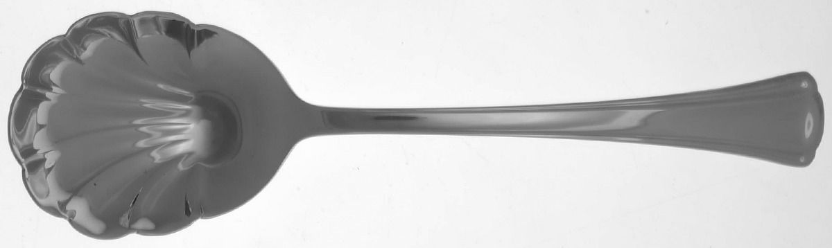 Willow Glen (Stainless) Solid Shell Casserole Spoon by Reed & Barton-1