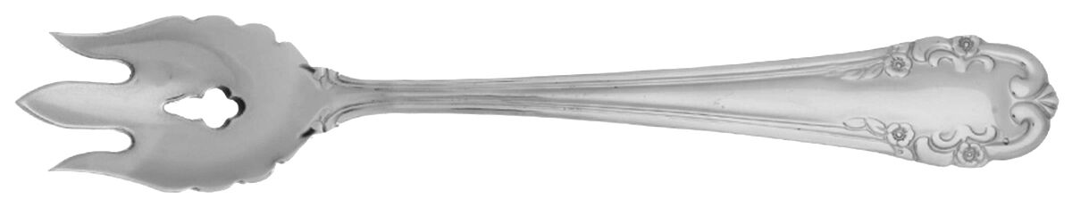 Saville Garden (Stainless) Vegetable Serving Fork Solid  HC by Reed & Barton-1