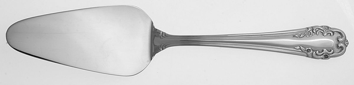 Saville Garden (Stainless) All Stainless Pie Server by Reed & Barton-1