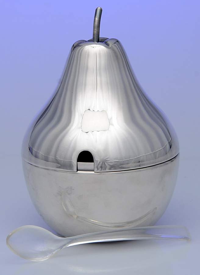 287 (Silverplate, Hollowware) Jam Jar & Lid by Reed & Barton-1