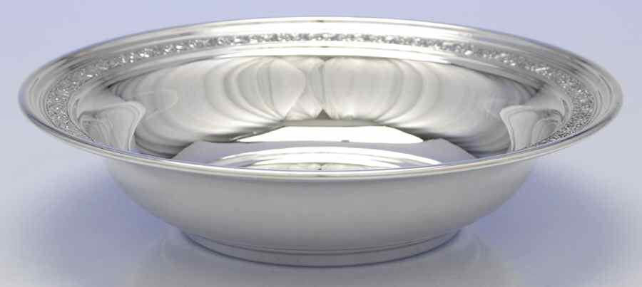 F28 (Sterling, Hollowware) 9" Round Vegetable Bowl by Randahl-1