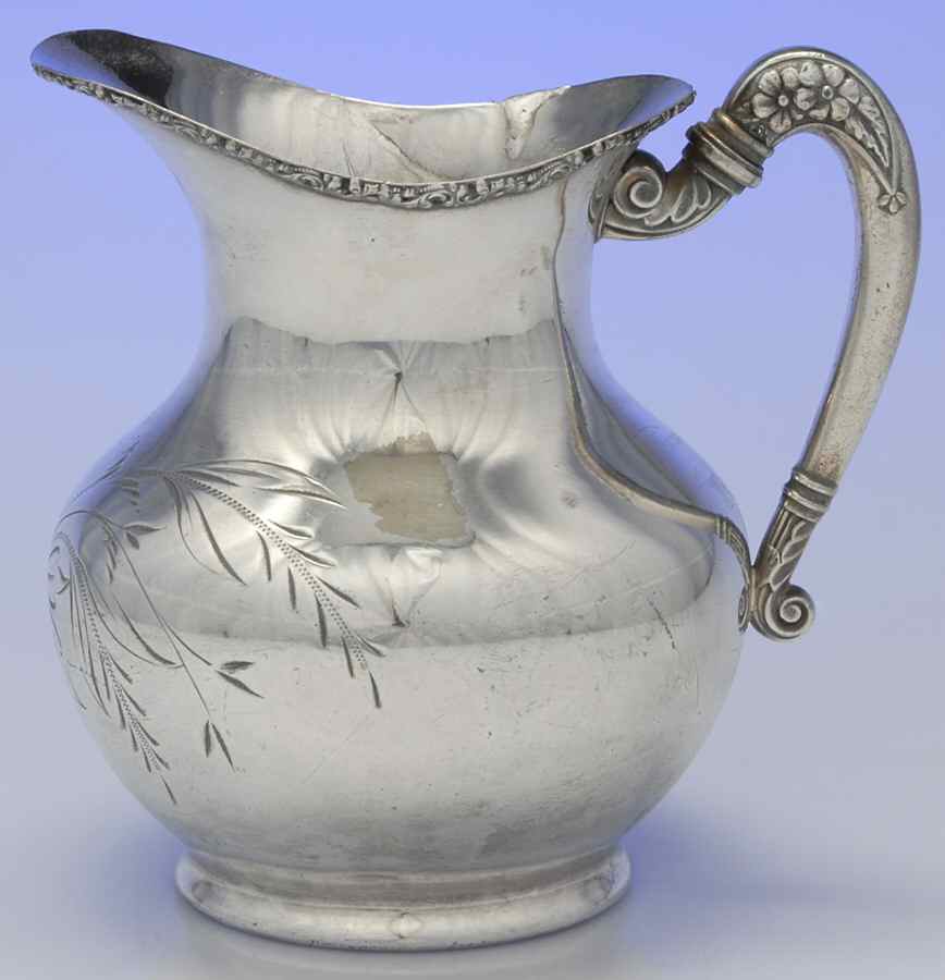 408 (Silverplate, Hollowware) Silverplate Water Pitcher by Richfield Plate Co-1