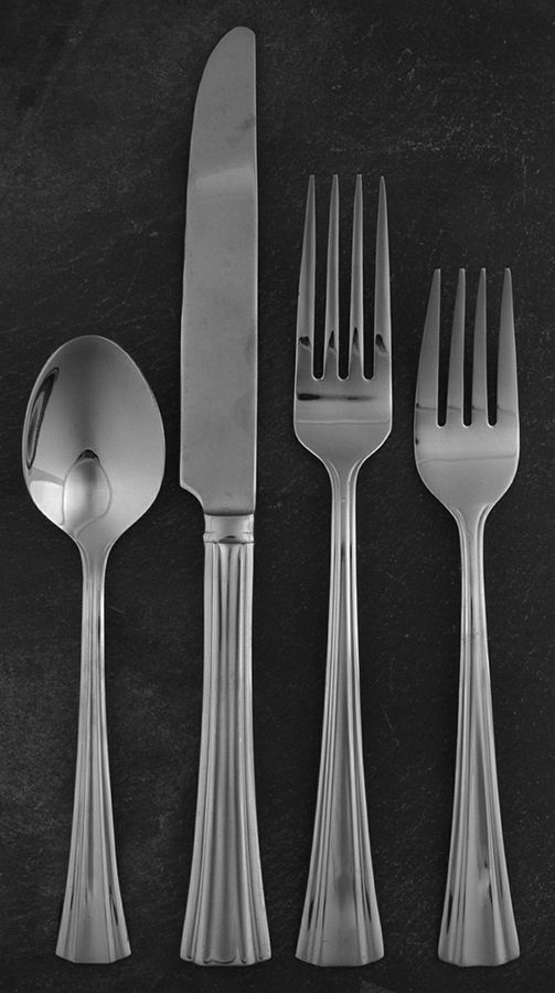 Brookshire (Stainless) 4 Piece Place Setting by Reed & Barton-1