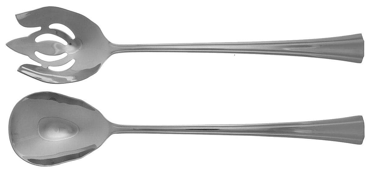 Brookshire (Stainless) Solid Oversized Serving Salad Set by Reed & Barton-1