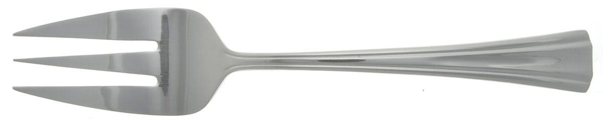 Brookshire (Stainless) Large Solid Cold Meat Serving Fork by Reed & Barton-1