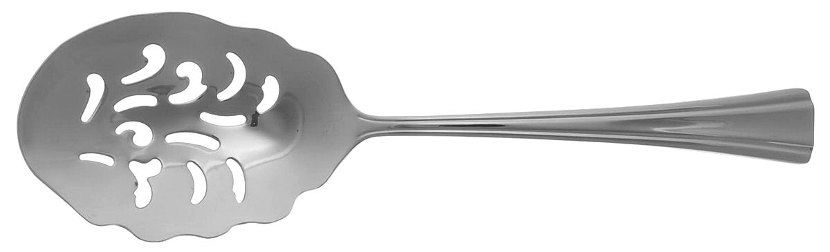Brookshire (Stainless) Solid Macaroni Server by Reed & Barton-1